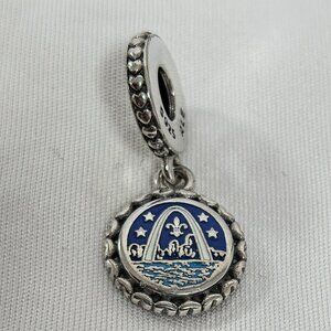 Pandora Saint Louis Exclusive Charm Pendant, S925 Silver Jewelry